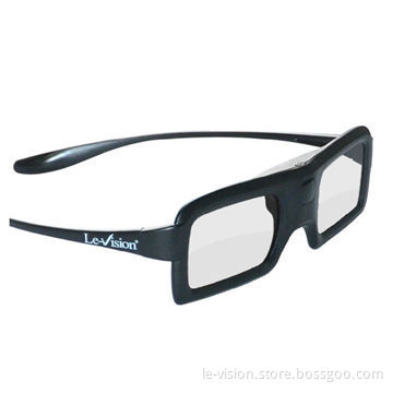 Active 3D Shutter Glasses with Battery Support Made in China